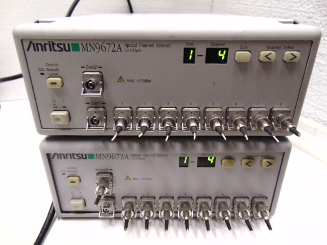 Anritsu MN9672A Optical Channel Selector 1.2-1.65um *Guaranteed