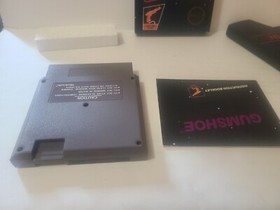 GUMSHOE (Nintendo, NES) Complete in Box CIB Hang Tab Intact 5 Screw Authentic