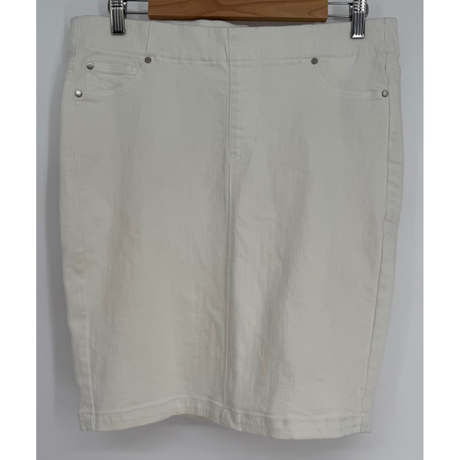 Skirt Stretch Mid Length Sz 10