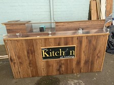 Handmade Shop Counter Till Bar Cafe Office Coffee Shop Restaurant on wheels