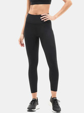 Athleta Interval Stash High Rise 7/8 Legging Women's NWT size Small color Black