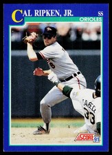 1991 Score #95 Cal Ripken, Jr.