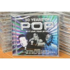 30 Years Of Pop CD Compilation 70s Hits Tom Jones Curtis Mayfield Is It Love New