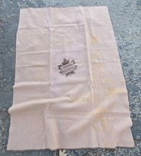 Vintage Canadian National Railroad Wool Blanket Kenwood Wool Products