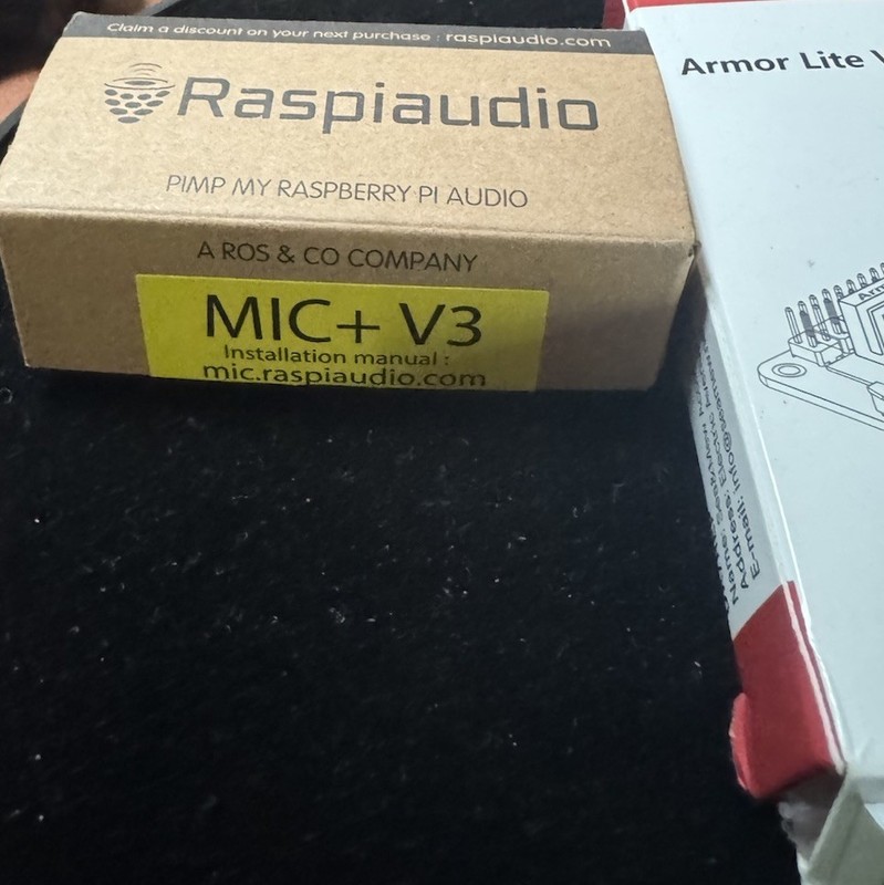 Audio DAC Hat Sound Card for Raspberry PI5 and Active Cooler Aluminum Fan and HS