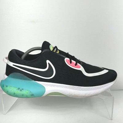 Nike Joyride Dual Run Flyknit Men's Size 11 Running Shoes Black Pink Turquoise