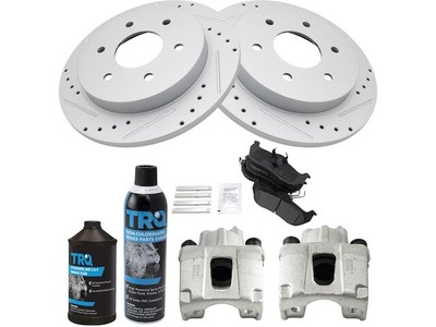 #ad Rear Brake Pad Rotor and Caliper Set For QX56 Armada Pathfinder TITAN HP11N6 $211.24