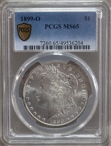 1899-O Morgan Silver Dollar PCGS MS65