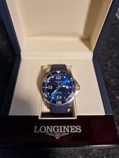 Longines HydroConquest 41mm - Blue - Rose Gold