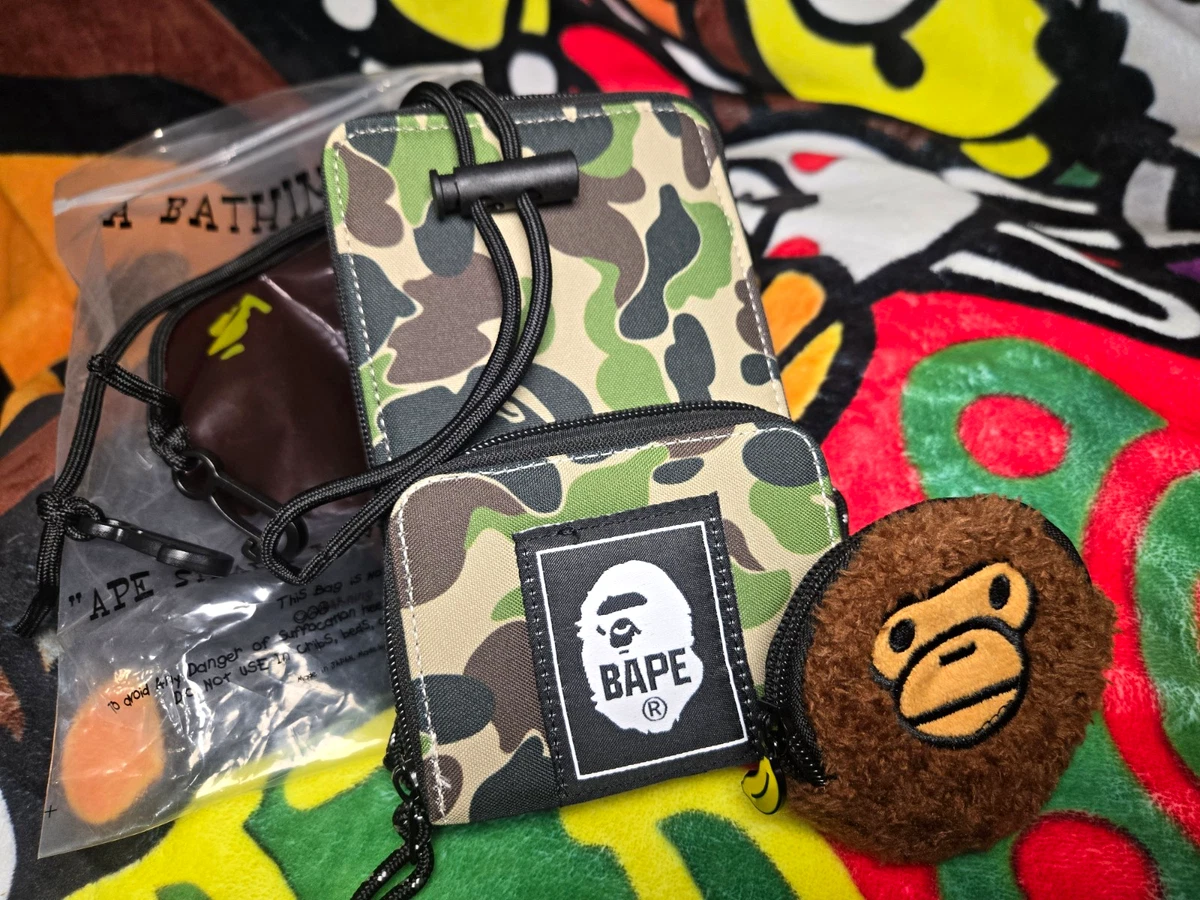 bathing ape wallet products for sale | eBay