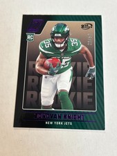 2023 Panini Zenith Zonovan Knight 22/50 2nd Down Purple Rookie Jets SP 