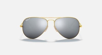 Aviator Large Ray-Ban Sunglasses RN3025 112/W3 Ray-Ban - RB3025 112/W3 - Original Aviator Flash Lenses  main image 2