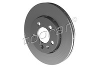 2X Topran Bremsscheibe Coated 107 680 FüR Audi 1J1 VW Seat Skoda Bora 1J2 Golf 4