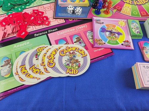 Cashflow for Kids Board Game Rich Dad Poor Dad COMPLETE Robert Kiyosaki - Picture 3 of 9