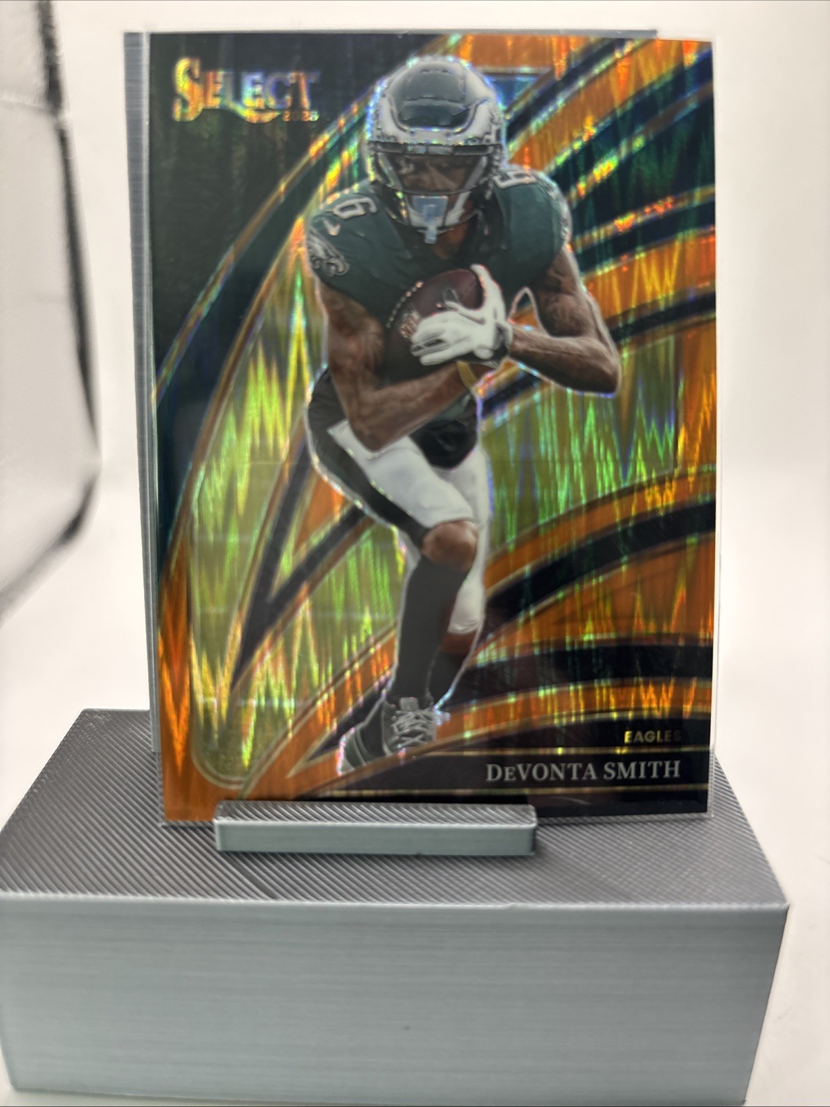 2025 Select Devonta Smith Orange Shock /399