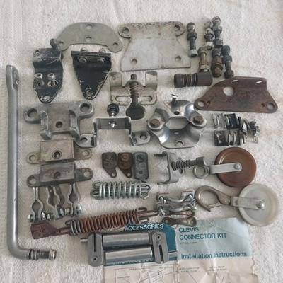 Vintage Misc. Rope Cable Steering Leftover Parts fit multiple brands, mostly OMC