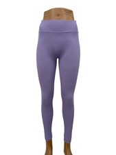 Amisu Sport leggings Flieder rippenstrick Größe xs