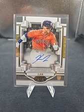 2023 Topps Tier One Talent Break Out RC Auto Korey Lee /299 Rookie Astros