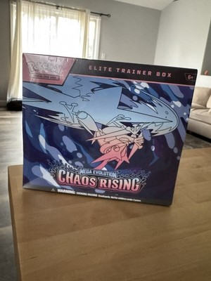 Pokemon Chaos Rising Elite Trainer Box Factory Sealed ETB