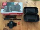 Nintendo Switch with games and accessories