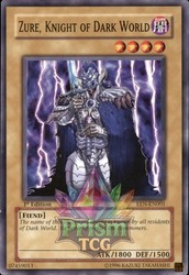 Zure, Knight of Dark World - EEN-EN001 - Common - 1st Edition
