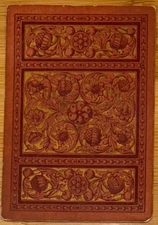 OLD SQUARE CORNER  -  1 SWAP PLAYING CARDS PATTERNS FLOWERS