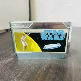Star Wars "Sticker Not Used" Nintendo Famicom NES Namco 1987 Japan Action Rare