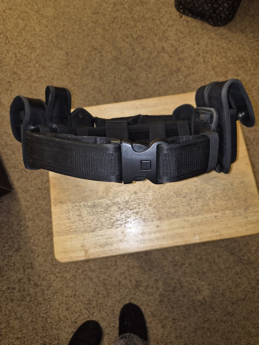 Ceinture Tactique TACT SQUAD En Nylon, Porte-accessoires Duty Gear, Taille 40/42 (occasion)