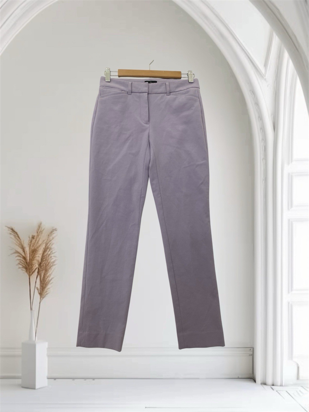 White House Black Market The Slim Ankle Pants Women’s Size 00 Lilac Tint NWT $99