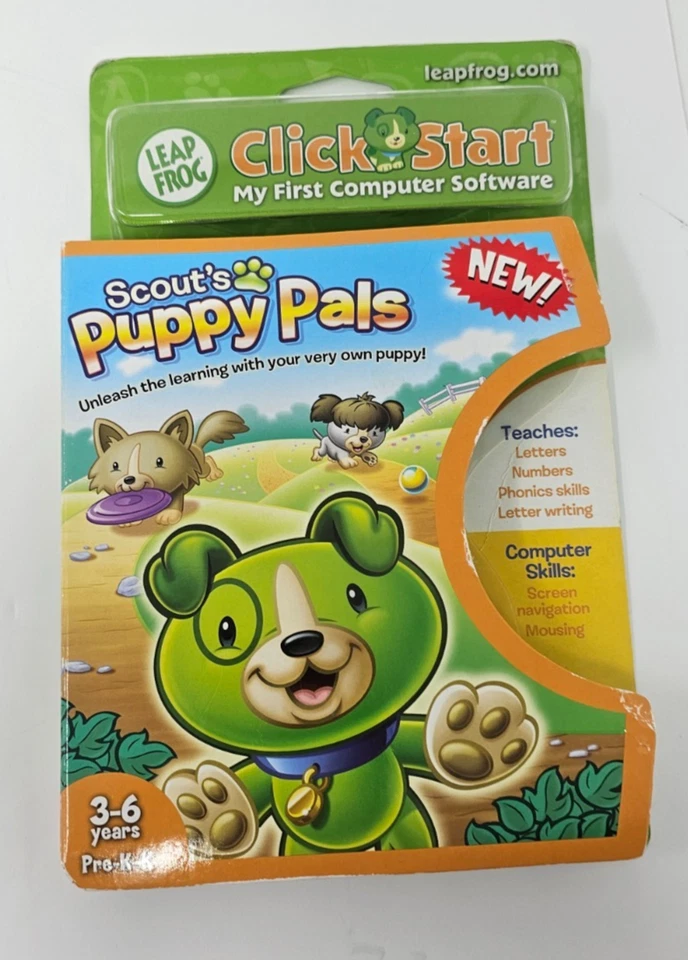 LeapFrog Click Start Game Lot Of 4 The Backyardigans Number Pie Samurai & More - Image 4 of 4