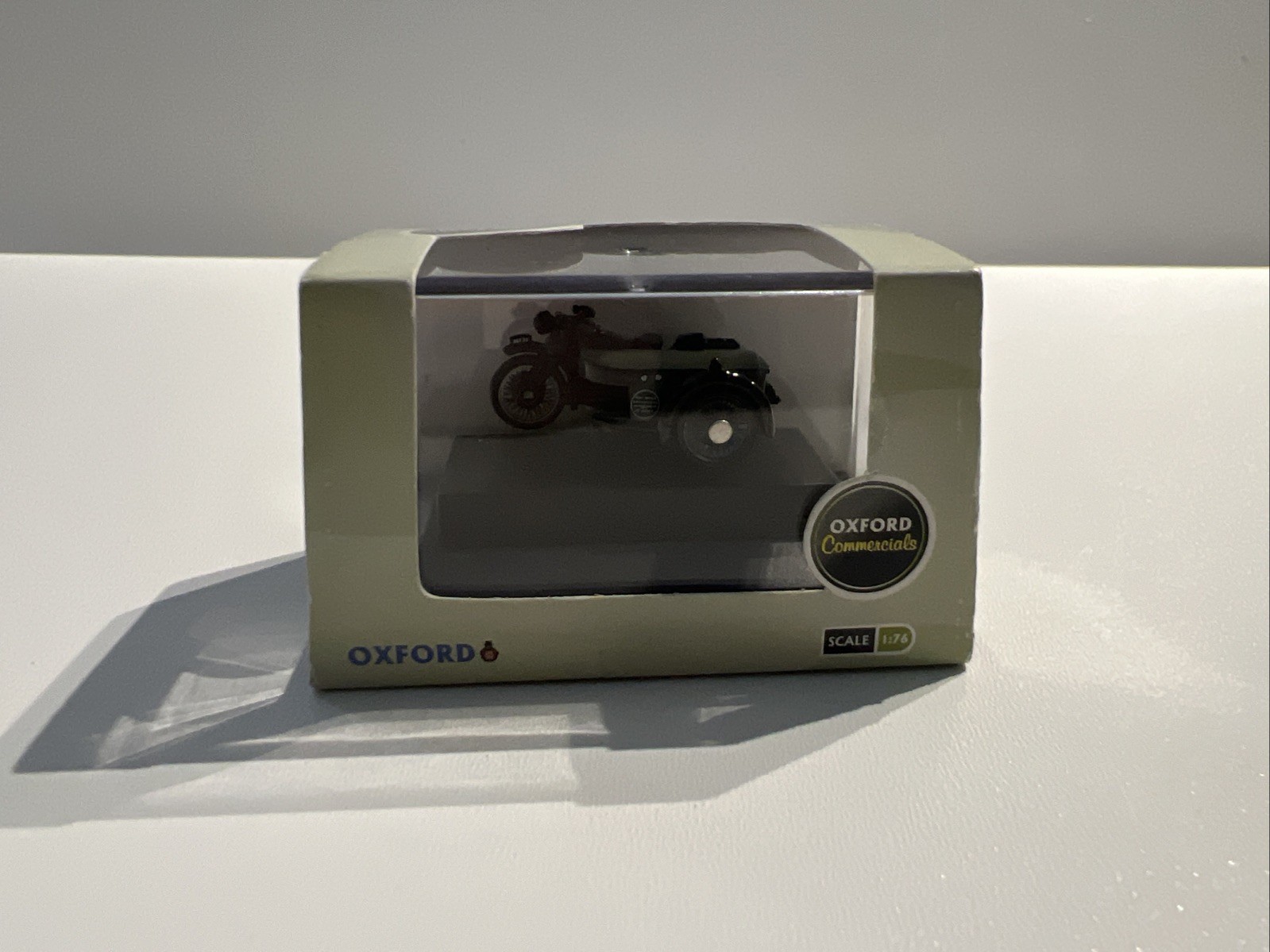 Oxford Diecast BSA Motorcycle and Sidecar Post Office Telephones 76BSA004