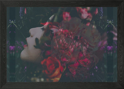 Blossom Mind Gerahmtes Wandbild Poster Leinwanddruck Bild
