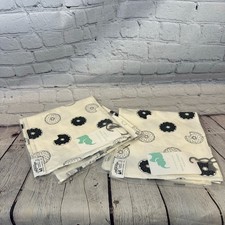 Monica  Andy Donut Pattern Set of 2 Burp Clothes