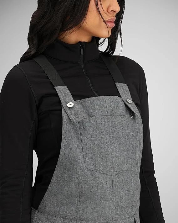 Obermeyer Women's Malta Bib Overalls Charcoal  Different Size