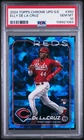 2024 TOPPS CHROME SAPPHIRE UPDATE SERIES #350 ELLY DE LA CRUZ ROOKIE RC PSA 10