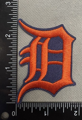 #ad DETROIT TIGERS MLB BASEBALL EMBROIDERED IRON ON PATCH $4.24