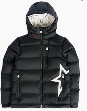 Perfect Moment  Kid's Super Mojo Puffer Ski Jacket Down Black Girls Sz 14 NWT