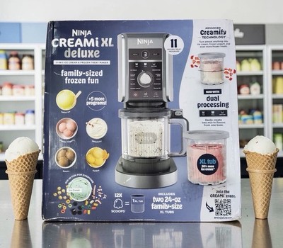 NEW Ninja Creami Deluxe Ice Cream Maker 11-in-1 XL | eBay