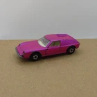 Matchbox Lotus Europa No. 5 Superfast Metallic Pink Toy Car Vintage D3