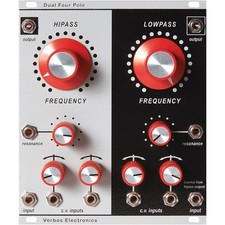 Verbos Electronics Dual Four Pole Filter Eurorack Module