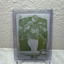 2025 Bowman 1st Ichiro Cano Hernandez Yellow Printing Plate 1/1 Cincinnati Reds
