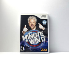 Minute to Win It Nintendo Wii CIB Complete Refurbished & Tested Free Shipping