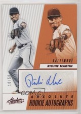 2019 Panini Chronicles Absolute Rookie Red 10/50 Richie Martin #ARA-RM Auto s3g