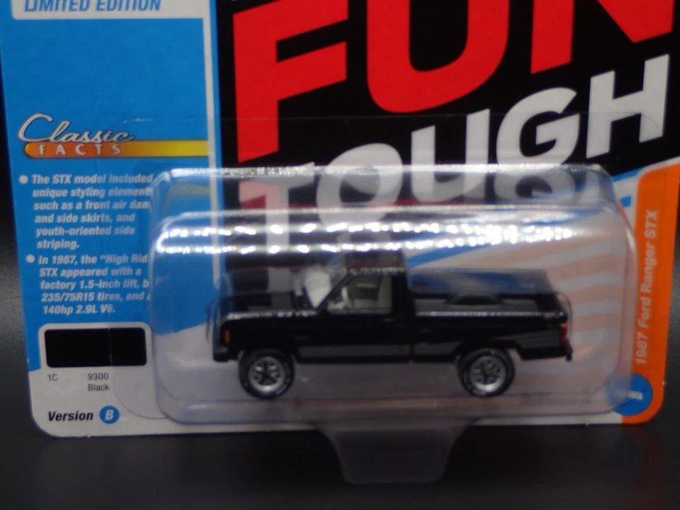 2025 ДЖОННИ МОЛНИЯ 1987 FORD RANGER STX ГРУЗОВИК КЛАССИЧЕСКИЙ ЗОЛОТОЙ REL 2 VS B #1 1:64 - Изображение 4 из 4