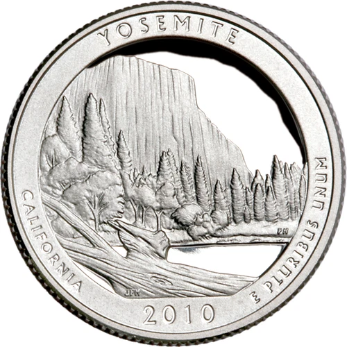 2010-S America the Beautiful Quarters Yosemite Proof — photo from the most recent tracked eBay sale
