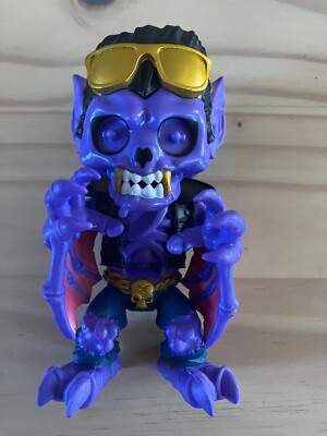 Treasure X Monster Dork  Figure Purple 4.5 in White Teeth Big hands