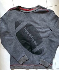Cat  Jack Gray Football Graphic Sweatshirt Youth Big boys Size L 12/14 