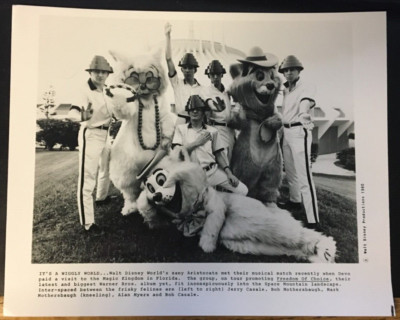 DEVO Disney World promo 8x10 photo RARE
