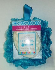 Let's Spa 2 In 1 SPA Sponge Cleanser  Moisturizing Massaging Soap Sealed