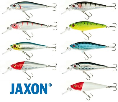 JAXON WOBBLER OSKAR 8cm RAUBFISCHKÖDER BARSCH HECHT ZANDER KÖDER CRANKBAIT